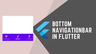 BOTTOM NAVIGATIONBAR IN FLUTTER || FLUTTER WITH JOOKATE
