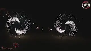 Пирошар и Атэш / fire show at the wedding