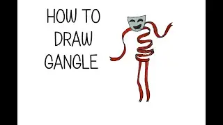HOW TO DRAW GANGLE  The Amazing Digital Circus