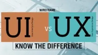 Difference between UI UX