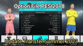 [PS4] Option File PES 2018 season 2023 + BRI Liga 1 Indo (no double team) PS4 original FREE D0WNL0AD