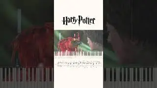 Harry Potter - Fawkes the Phoenix (Piano Tutorial + Sheet Music)