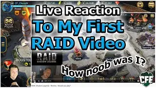 RAID Shadow Legends | Live Reaction to My First RAID Video Ever