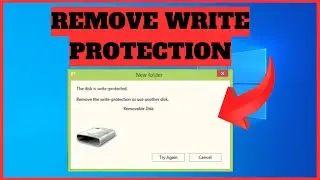How To Remove Write Protection | Fix 
