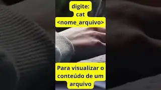 Comando cat ‐ Aprender Linux no Terminal