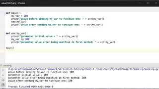 PRG-105: Passing Parameters in Python Functions - Scope