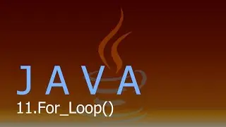 Java with IntelliJ 11 - Loop #1 - For Loop