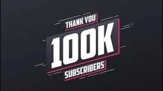 Thanks to all for reaching 100k subscribers 🎉🥳 #100k #subscribe