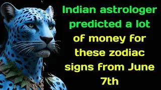 Indian astrologer predicted a lot of money for these zodiac signs from June 7th