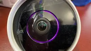 Logitech Circle 2: yellow and purple lights