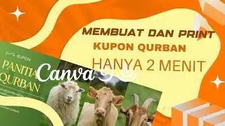 Membuat-Ngepint 1000 Kupon Qurban hanya 2 Menit