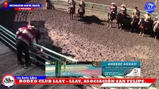 1RA SERIE LIBRE,  RODEO CLUB RODEO CLUB LLAY-LLAY, ASOCIACION SAN FELIPE, MEDIALUNA SANTA MARIARA