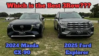 2025 Ford Explorer Active vs 2024 Mazda CX-90: Which one is best for your family?