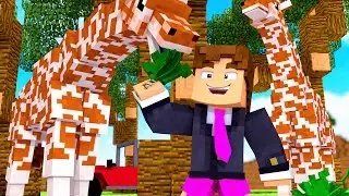 Minecraft: DOMESTICANDO GIRAFAS - AVENTURA ANIMAL 2 Ep.5  ‹ LOKI ›