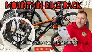 Assembling a Mountain Bike Rack for the Garage