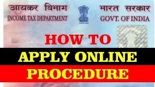 how to apply for pan card online 2015 ( in hindi )