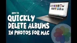 Quickly Delete Albums in Photos for Mac