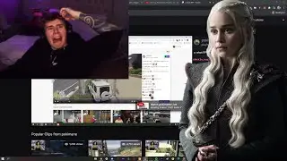 Blaustoise Reacts to Pokimane Discussing a Targaryen Arc | NoPixel GTA RP