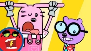 The No Laughing Contest | Fredbot Children's Cartoon (Wow! Wow! Wubbzy!)