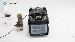 Tumtec FST-83A Digital Core Alignment Fusion Splicer Splicing Video, Optical Fiber Splicing Machine