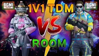 1V1 TDM Room in BGMI || BGMI gameplay in hindi