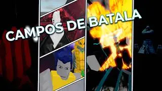 JUGUE los MEJORES CAMPOS de BATALLA!💪🔥(ROBLOX)