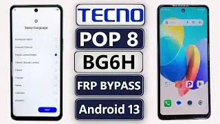 TECNO POP 8 (BG6H) FRP BYPASS ANDROID 13✅ TECNO POP 8 GOOGLE ACCOUNT BYPASS✅ TECNO POP 8 FRP UNLOCK✅