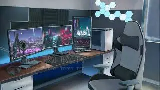 Black White Cyber Setup | Animated Stream Overlays | Twitch Package | Twitch Stinger Transtition