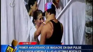 Realizan homenaje a víctimas del ataque al Bar Pulse en Orlando