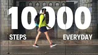 I walked 10,000 steps a day for 7 Days