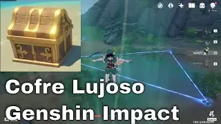 Acertijo Astral en Isla Peligro - Cofre Lujoso - Genshin Impact