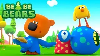 Bjorn and Bucky 🧸 Be Be Bears 🦊 Circus Trainer 🎪 Cartoons Collection 🎈 Moolt Kids Toons Happy Bear