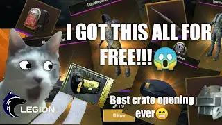 Best FREE crate opening I ever did 🤩🥳(Pubg mobile)