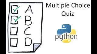 Multiple Choice Quiz in Python