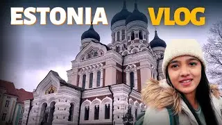 Tallinn Estonia Vlog with Friends from Norway | Indian Travel Vlogger Eri in Germany