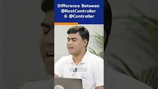 Java Interview Question | Difference Between @RestController and @controller