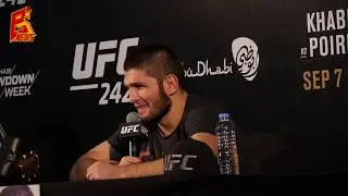 Хабиб Нурмагомедов сильные слова после боя с Порье на UFC 242
