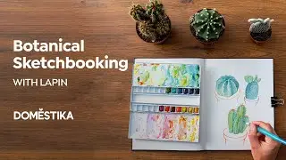 Botanical Sketchbooking: PAINT using WATERCOLORS - Online Course by Lapin | Domestika English