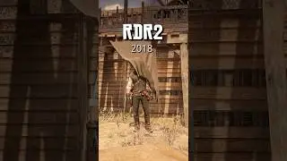 RDR1 VS RDR2 - Cloth Physics Comparison 
