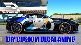 Racing Master | Timelapse DIY Decal Character/Anime | Niat Bikin Killua Malah Sekilas Mirip Naruto😅