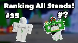 Ranking All Current Stands On JoJo Blox!