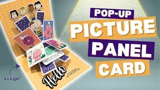 The BEST Pop-Up Card You Will Make Today! EASY | Pop-Up Picture Panel Card!