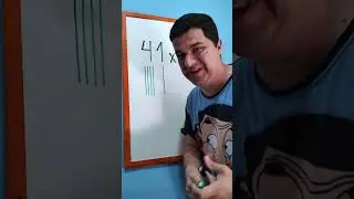 Multiplicação INCRÍVEL do Mr Bean da Matemática #shorts
