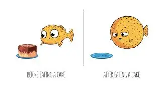 Before and Afters [Fish Comic] | Funny Animation | funny memes