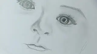 how to draw a baby | cute baby easy tutorial | learn with ritu and sai👶
