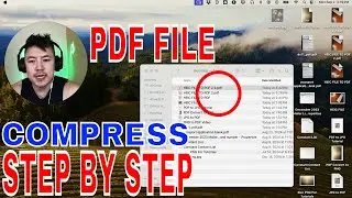 ✅  How To Compress PDF Document On Mac 🔴