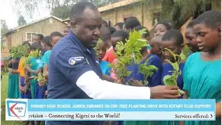 Hornby High School Junior Embarks on 200-Tree Planting Drive with Rotary Club Support.