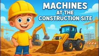 Детский обучающий мультик - МАШИНЫ НА СТРОЙКЕ! (CARS AT THE CONSTRUCTION SITE!)