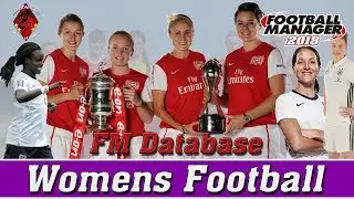 Women's Football Database FM18 | How to Install on Football Manager 2018