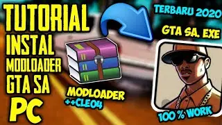 INSTAL MODLOADER GTA SA PC!!! TERBARU  - Tutorial instal Modloader Untuk GTA SA Clean Ori 